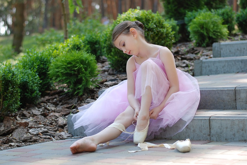 Dcera má ráda balet.